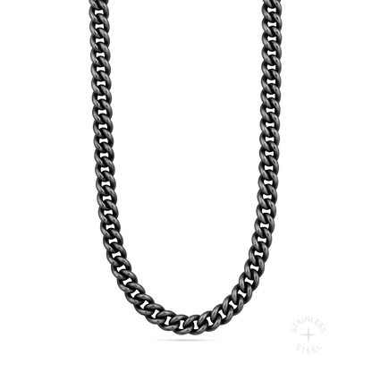 Curb Chain x 6mm x Antiqued